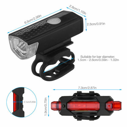 USB Rechargeable Bicycle Headlight