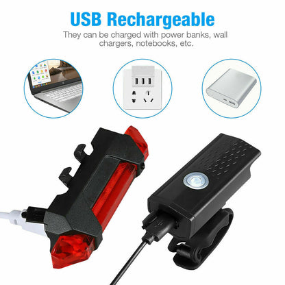 USB Rechargeable Bicycle Headlight